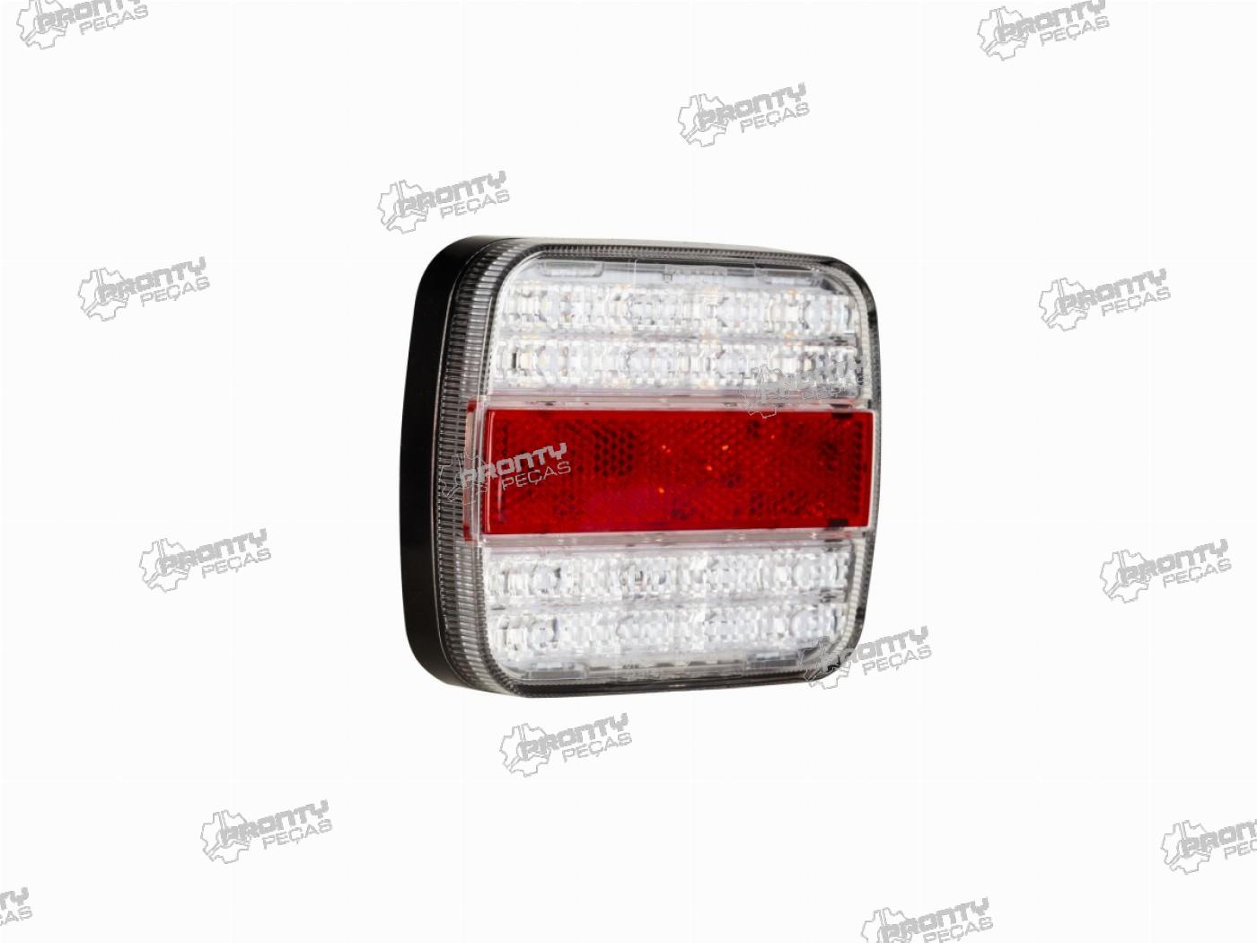 FAROL REBOQUE EM LED 4 FUNÇÕES E REFLETOR