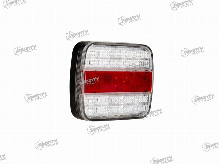 FAROL REBOQUE EM LED 4 FUNÇÕES E REFLETOR