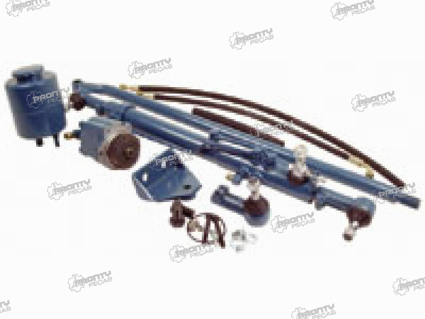 KIT DIREÇÃO ASSISTIDA HIDRAULICA FORD 4000